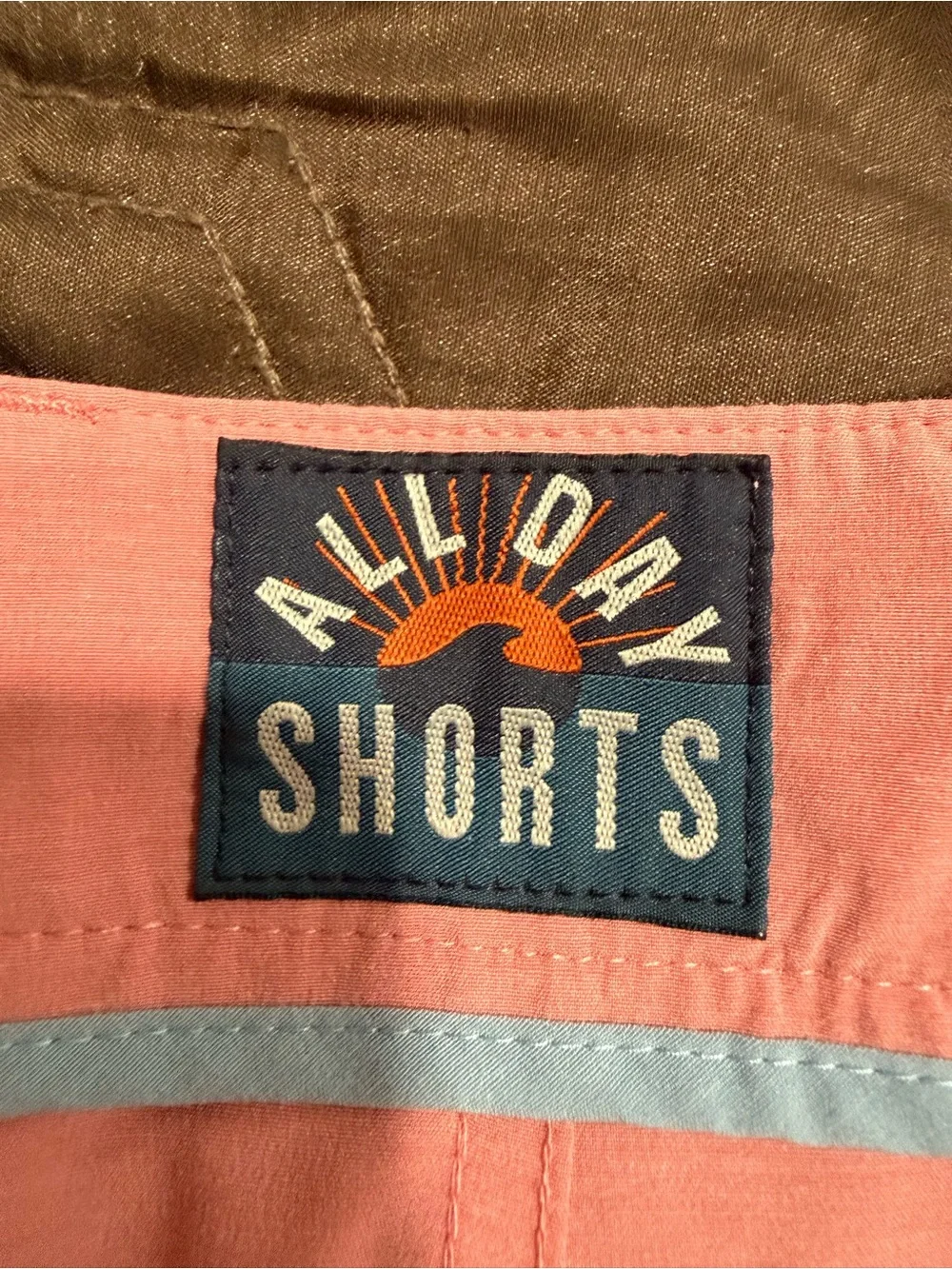 Faherty All Day Shorts 9” Sunrose Size 36